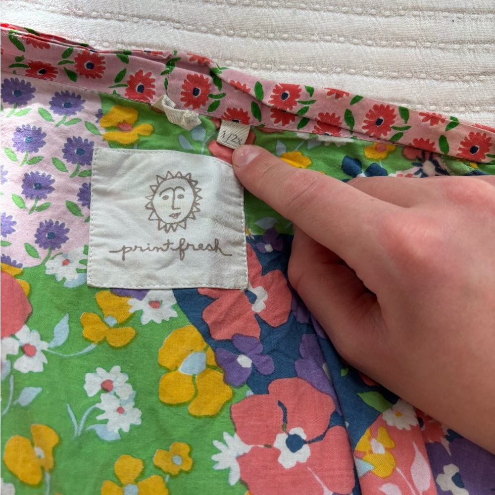 Printfresh Multicolor Floral Robe - image 5